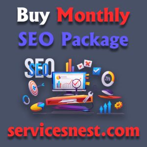 Buy Monthly SEO Services